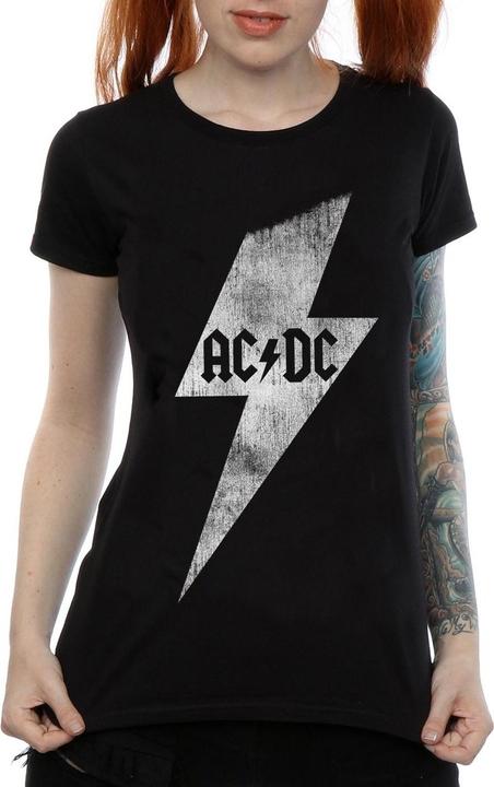 Produktbild AC/DC Lightning Bolt TShirt aus Baumwolle (XS)