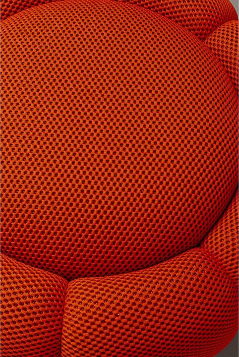 Actual product image Kare Design Hocker Peppo Bloom Orange Ø72cm