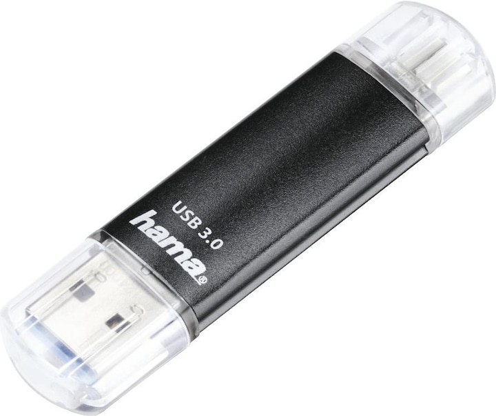 Produktbild Hama Laeta Twin (64 GB, Micro USB, USB-A, USB 3.0)
