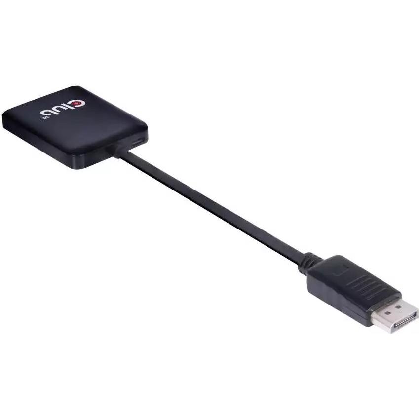 Thumbnail - Club 3D Multi Streaming Transport Hub DP -2xHDMI (HDMI, 20 cm), Data + Video Adapter, Schwarz