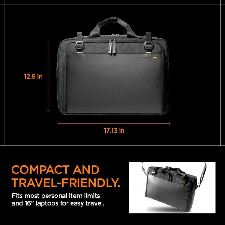 Produktbild Spigen Laptop bag Klasden black (16")