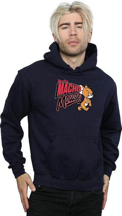 Immagine prodotto Tom & Jerry Macho Mouse Felpa con Cappuccio Uomo (M)