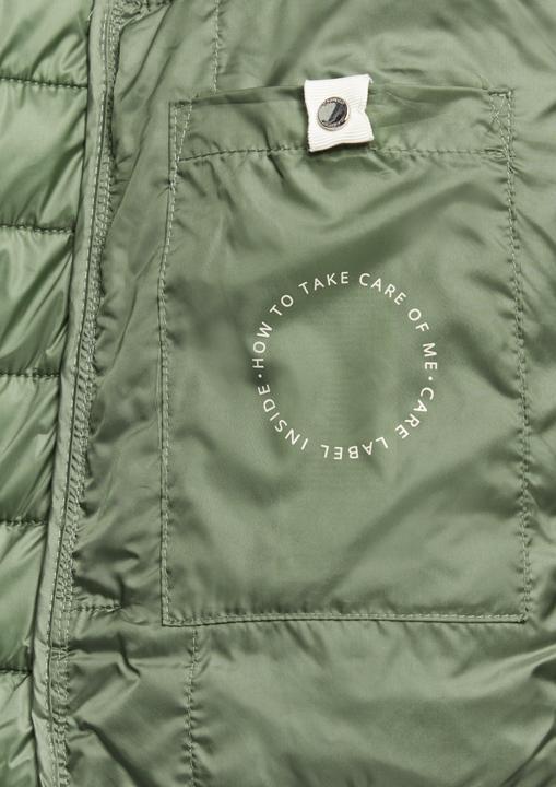 Immagine prodotto S.Oliver Outdoor-Mantel Lange Steppjacke mit abnehmbarer Kapuze