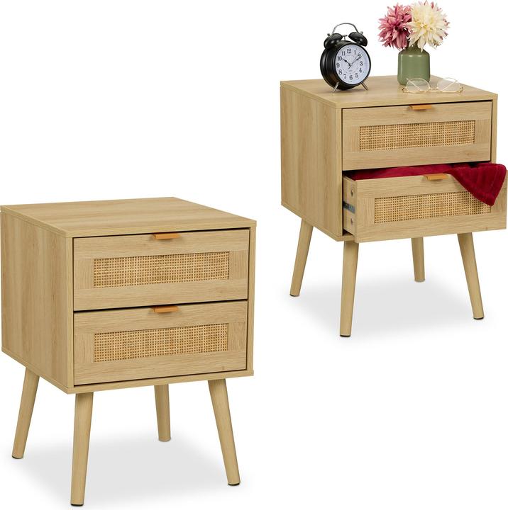 Produktbild Relaxdays Nachttisch (40 x 41.50 x 55 cm)