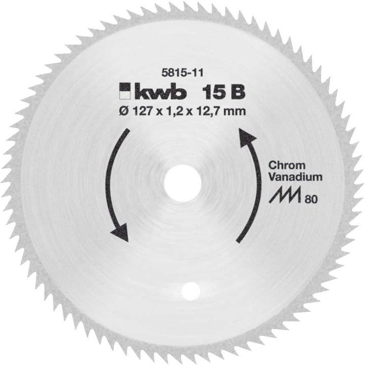 Actual product image kwb Circular saw blade Ø 190 x 16 Z100