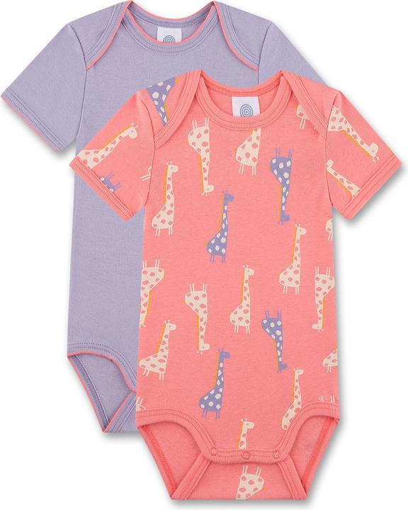 Produktbild Sanetta Body 2er Pack kurzarm Giraffe (74)