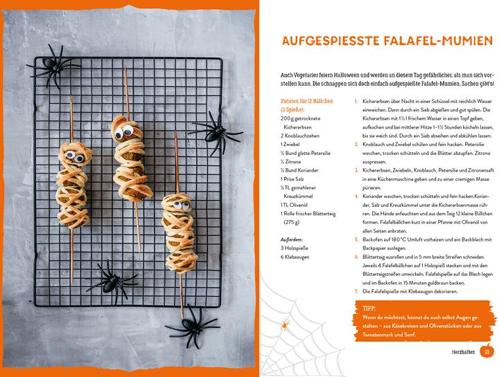 Image du produit Süsses oder Saures – Das Halloween-Kochbuch (Allemand, Patrick Rosenthal, 2020)