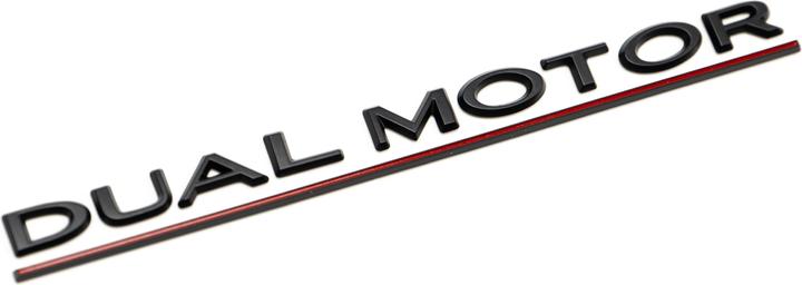 Produktbild Made4EV Dual Motor Schriftzug für das Tesla Model 3/Y