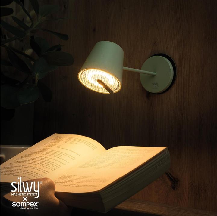 Produktbild Silwy Magnet-Leuchte Portofino Olive inkl. Platzset und Pad (198 lm)