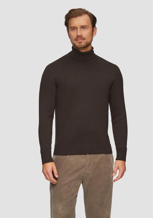 Immagine prodotto S.Oliver Strickpullover Rollkragenpullover aus Baumwolle (S)