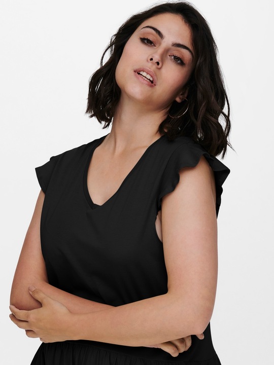 Produktbild Only Curvy Rüschen Kleid (L)