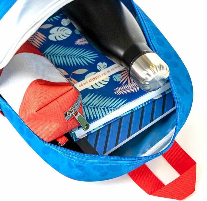 Actual product image Jakks Pacific School rucksack Sonic Blue 25 x 31 x 10 cm