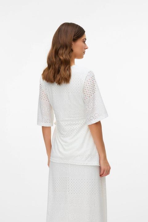 Produktbild Mamalicious Normal geschnitten V-Ausschnitt Top Bluse (XS)