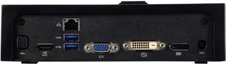 Actual product image Dell E-Port II Simple (Docking port (proprietary), 3 Ports)