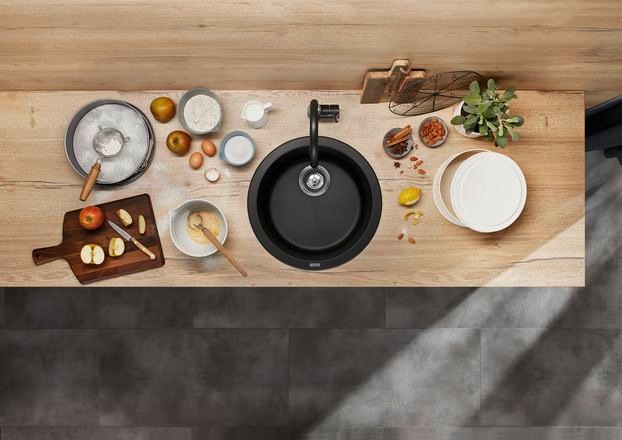 Actual product image Blanco Rondo (Fitted sink, 45 cm, 45 cm)