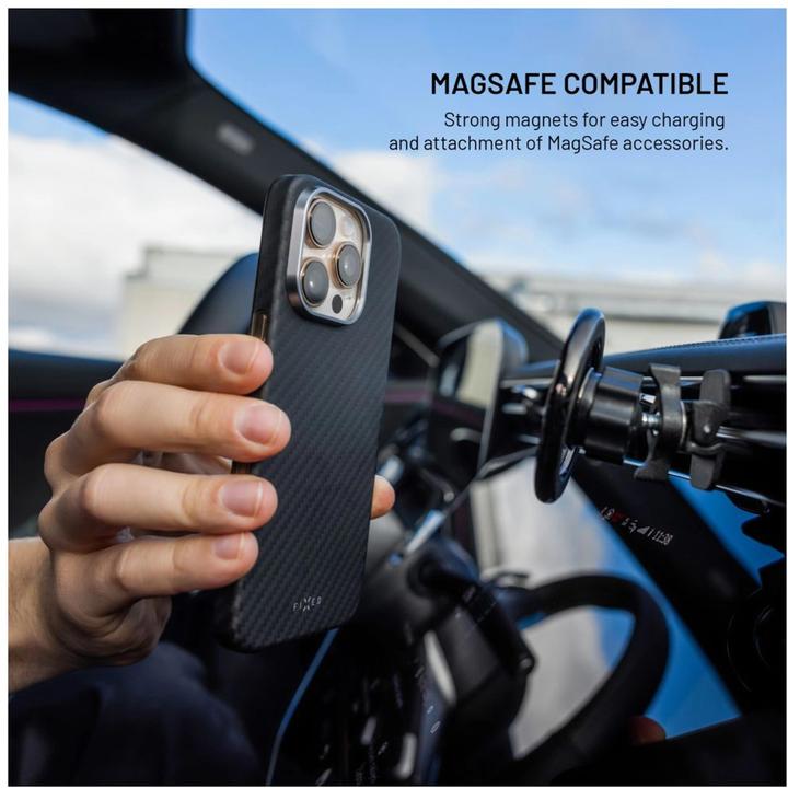 Immagine prodotto Fixed MagVelar per Apple iPhone 17 Pro, nero (Apple iPhone 17 Pro)