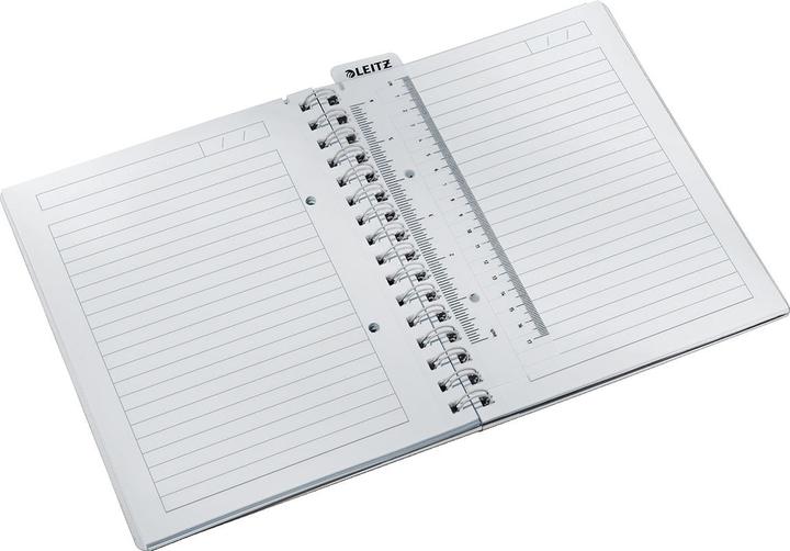 Actual product image Leitz WOW college notebook spiral bound with PP cover (A5, Lined, Hardcover)