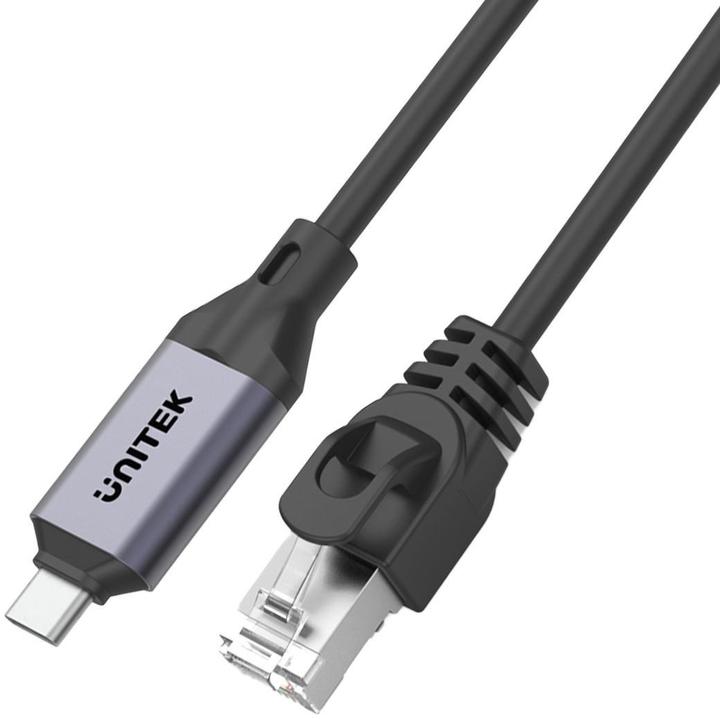 Produktbild Unitek Ethernet USB C RJ-45 LAN-Kabel Netzwerkkabel 3m (3 m)