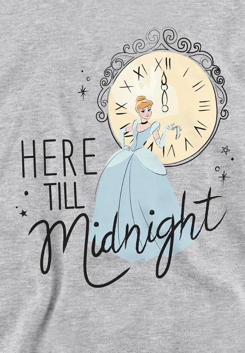 Produktbild Cinderella Here Till Midnight Kapuzenpullover meliert Silvester (128)