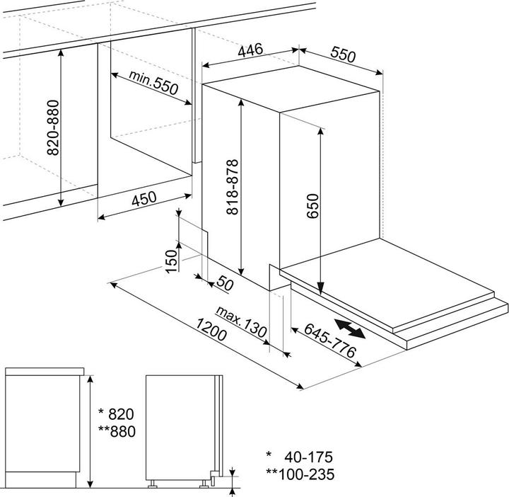 Actual product image Smeg ST4533IN