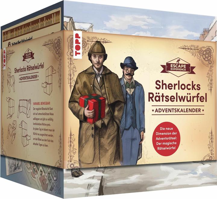 Produktbild Escape Experience Adventskalender – Der magische Rätselwürfel: Sherlock Holmes und das mysteriöse