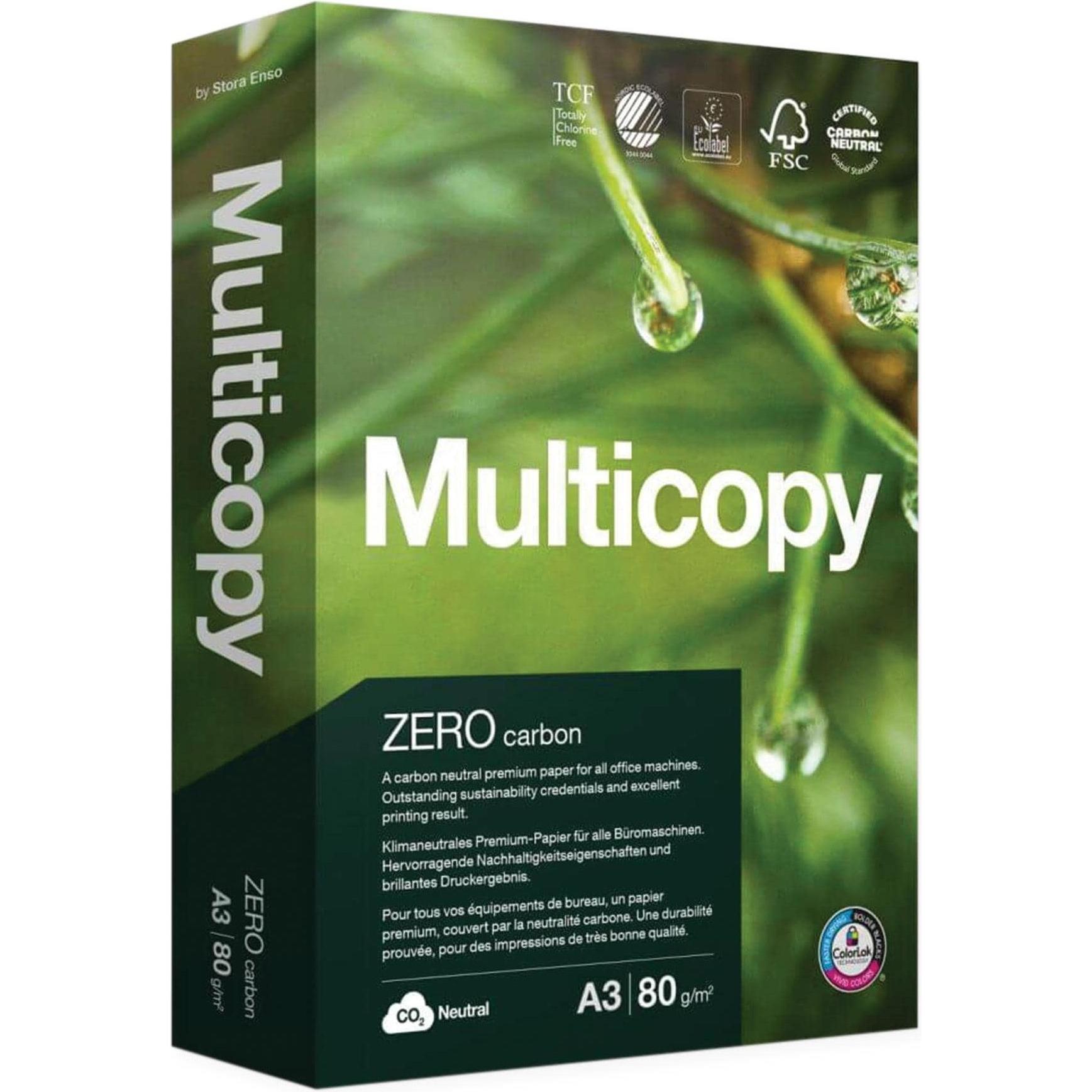 Thumbnail - Multicopy, Kopierpapier, Universalpapier zero FSC (80 g/m², 500 x, A3)
