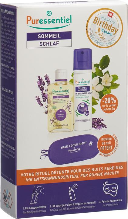 Puressentiel Schlaf Box Schlafspray + Massageöl (2-teilig) (1 Stk., 369 g)