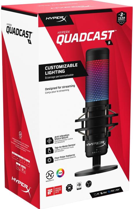 Actual product image HyperX QuadCast S