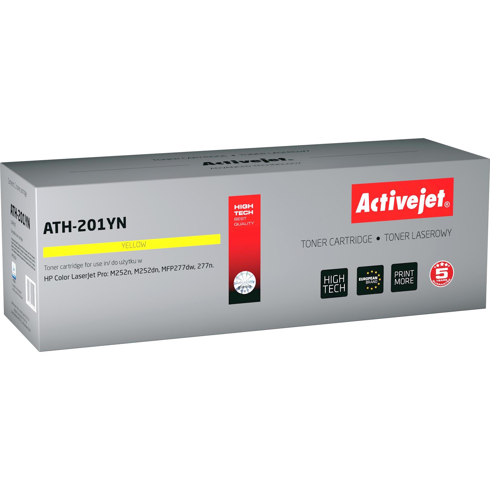 Activejet, Toner, ATH-201YN - 1400 Seiten - Gelb - 1 Stück(e) (Y)