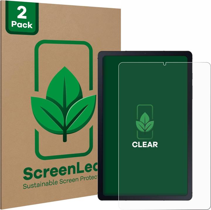 Produktbild ScreenLeaf Schutzfolie nachhaltiger Displayschutz Displayschutzfolie Folie Klar Transparent (2 Stk., Samsung Galaxy Tab S6 Lite (2024))