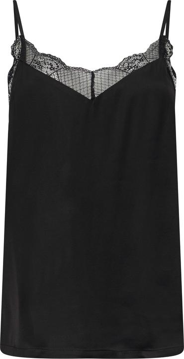 Immagine prodotto s.Oliver Bluse Satintop mit Spitzen-Besatz (36)