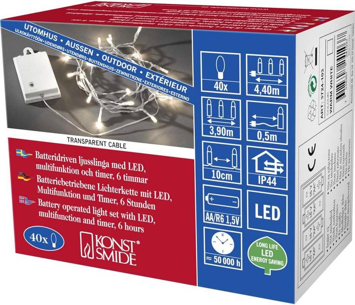 Produktbild Konstsmide Batterie (4.40 m)