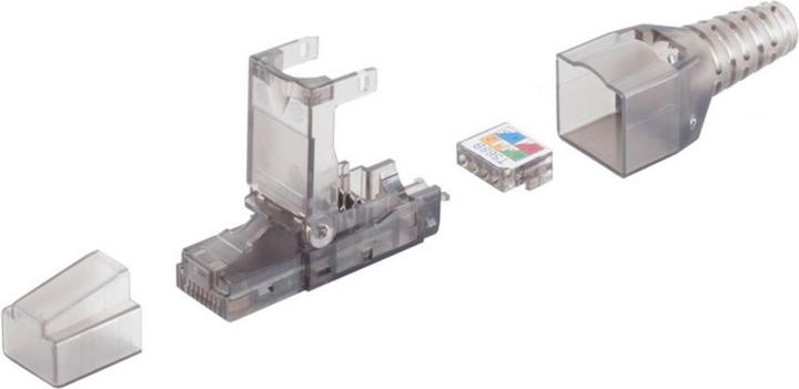 Produktbild Shiverpeaks ®-BASIC-S--Netzwerkstecker, cat. 6A Tool-less RJ45 Stecker, werkzeuglos, UTP (UTP, CAT6a, 51.00 m)