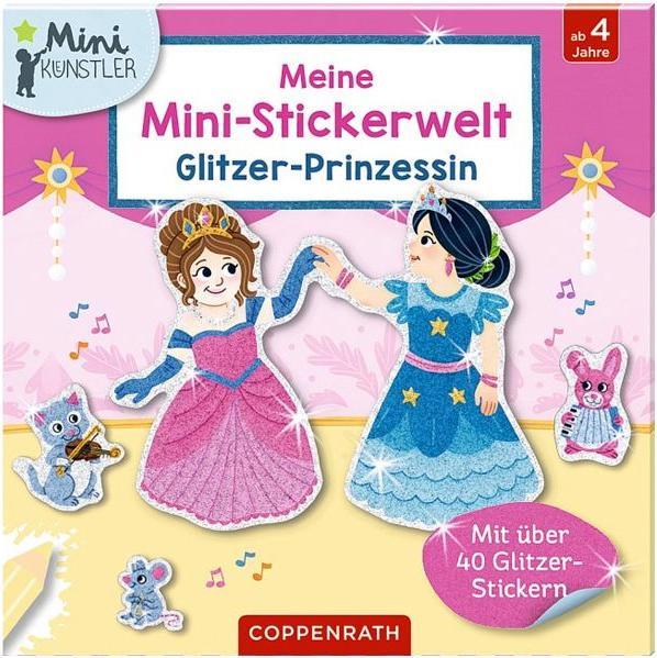 Die Spiegelburg Mini-Stickerwelt Glitzer-Prinzessin