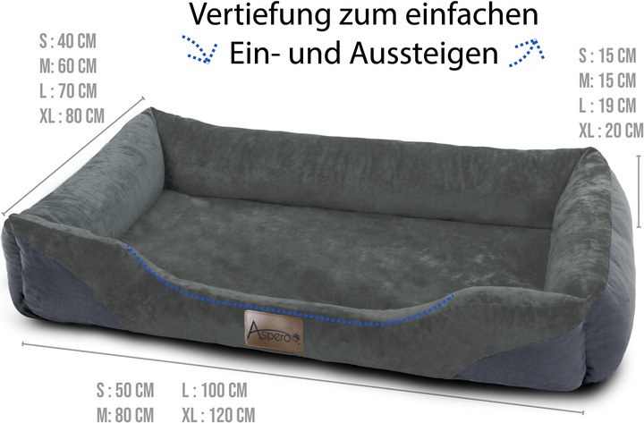 Produktbild Aspero Hundebett und Hundedecke Hanko und Lund - 8615 (Hund)