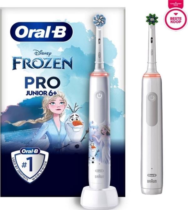 Oral-B Pro 3 3000 White+ Junior Frozen (Brosse à dents oscillo-rotative)