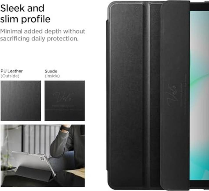 Produktbild Spigen - Smart Fold - Samsung Galaxy Tab A9 / A11 - Black (Samsung Galaxy Tab A11, Samsung Galaxy Tab A9)