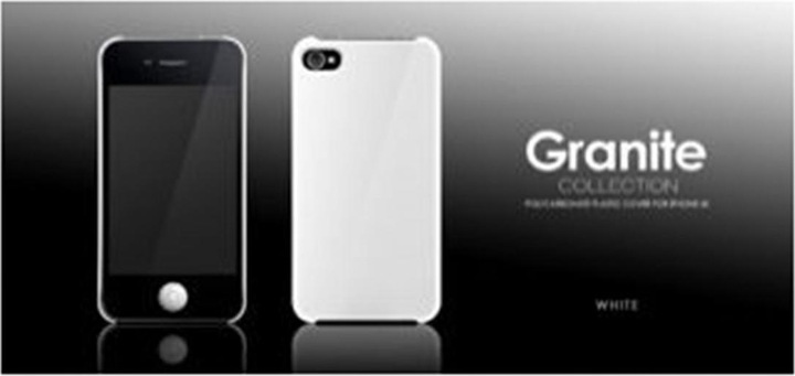 Actual product image more. Granite Collection Hardcase for iPhone 4/4S White (Apple iPhone 4s, Apple iPhone 4)