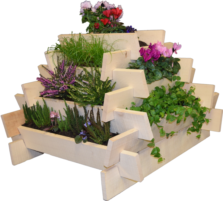 Produktbild DIY-Wood Kräuterpyramide