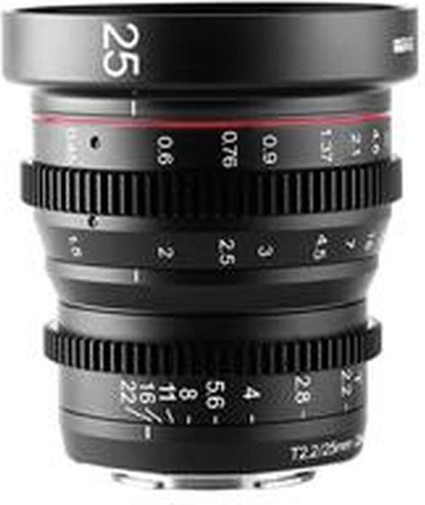 Meike 25mm T2.2-22 MFT Cine Lens (Micro Four Thirds, APS-C / DX)