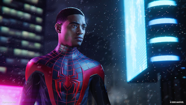Actual product image Insomniac Games Marvel's Spider-Man: Miles Morales Standard Edition PS4 (PS4, EN)