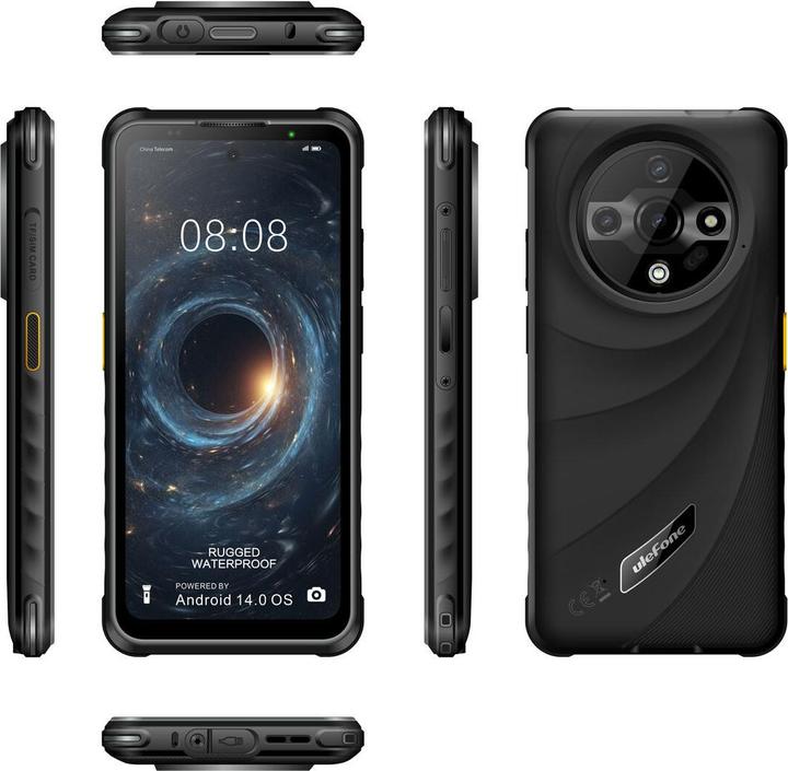 Actual product image Ulefone Armor X31 EU (128 GB, Black, 6.56", Dual SIM, 4G)