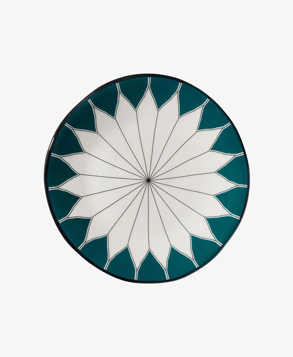 Image du produit Maison Sarah Lavoine Assiette DARIA turquoise
