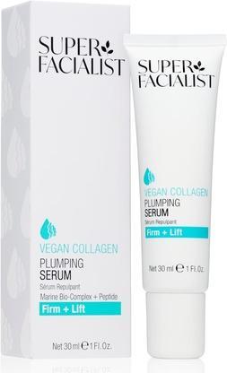 Immagine prodotto Super Facialist Siero rimpolpante al collagene vegano con acido ialuronico, alghe marine, rame e ibisco Ext (30 ml)