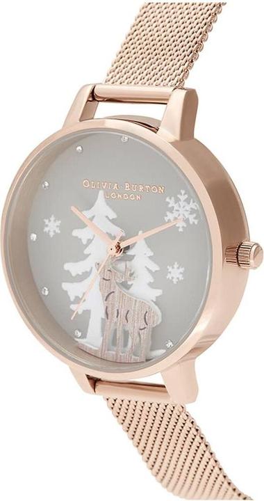 Actual product image Olivia Burton Wrist watch with stainless steel bracelet (Analogue wristwatch, 30 mm)