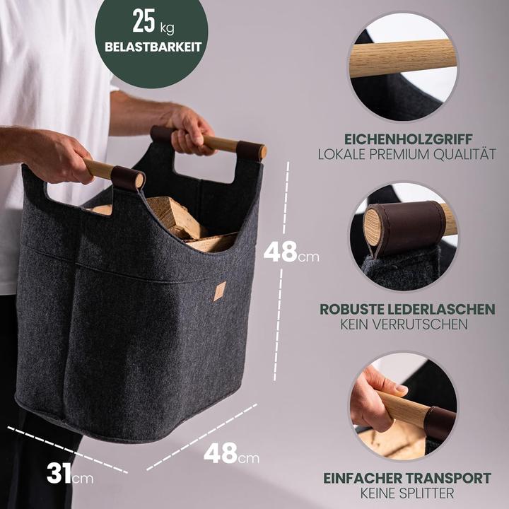 Image du produit Easy and Green Panier à bois