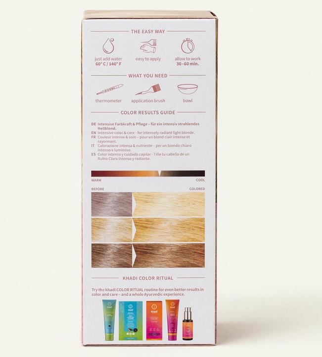 Produktbild Khadi Pflanzenhaarfarbe (Light Blonde)
