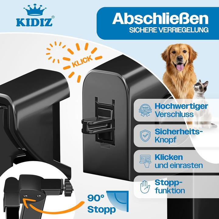 Produktbild Kidiz Treppenschutzgitter (74 - 80 cm)