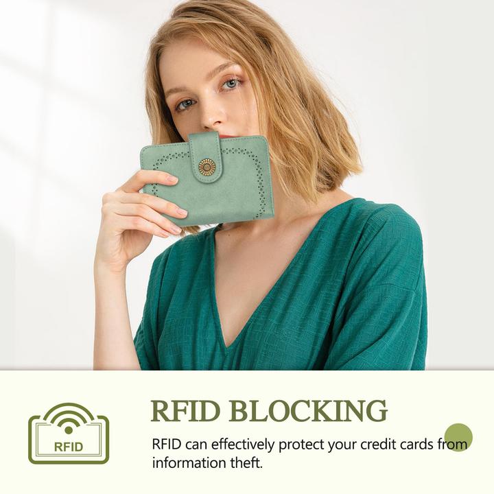 Produktbild Only-Bags.Store Brieftasche Grosse Kapazität PU-Leder Vintage Brieftasche