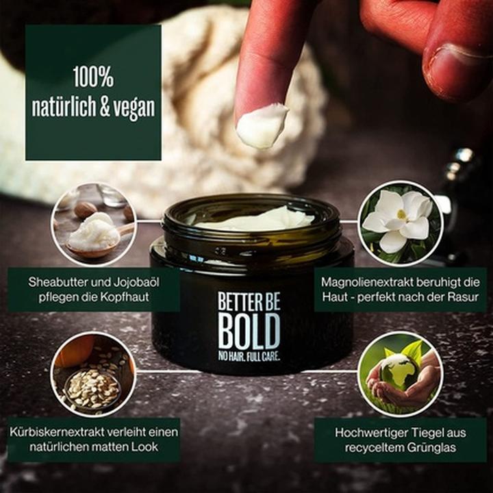 Produktbild Better be bold Glatzencrème (50 ml, Tagescreme)